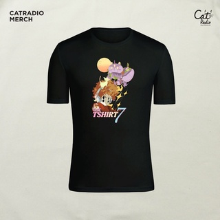 Cat Radio T-Shirt 7 x KNN.FIVE