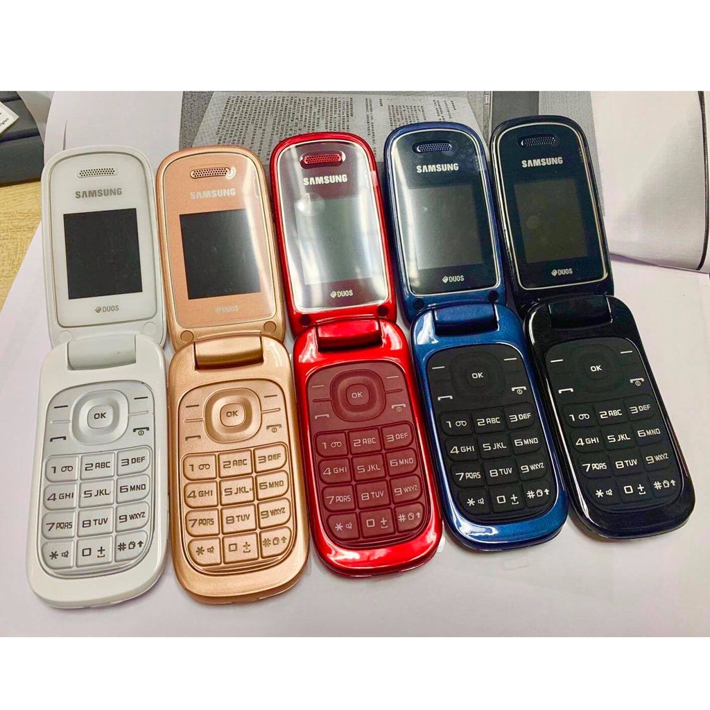 โทรศัพท์มือถือซัมซุง-samsung-gt-e1272-ใหม่-สีทอง-มือถือฝาพับ-ใช้ได้-2-ซิม-ทุกเครื่อข่าย-ais-true-dtac-my-3g-4g-ปุ่มกด