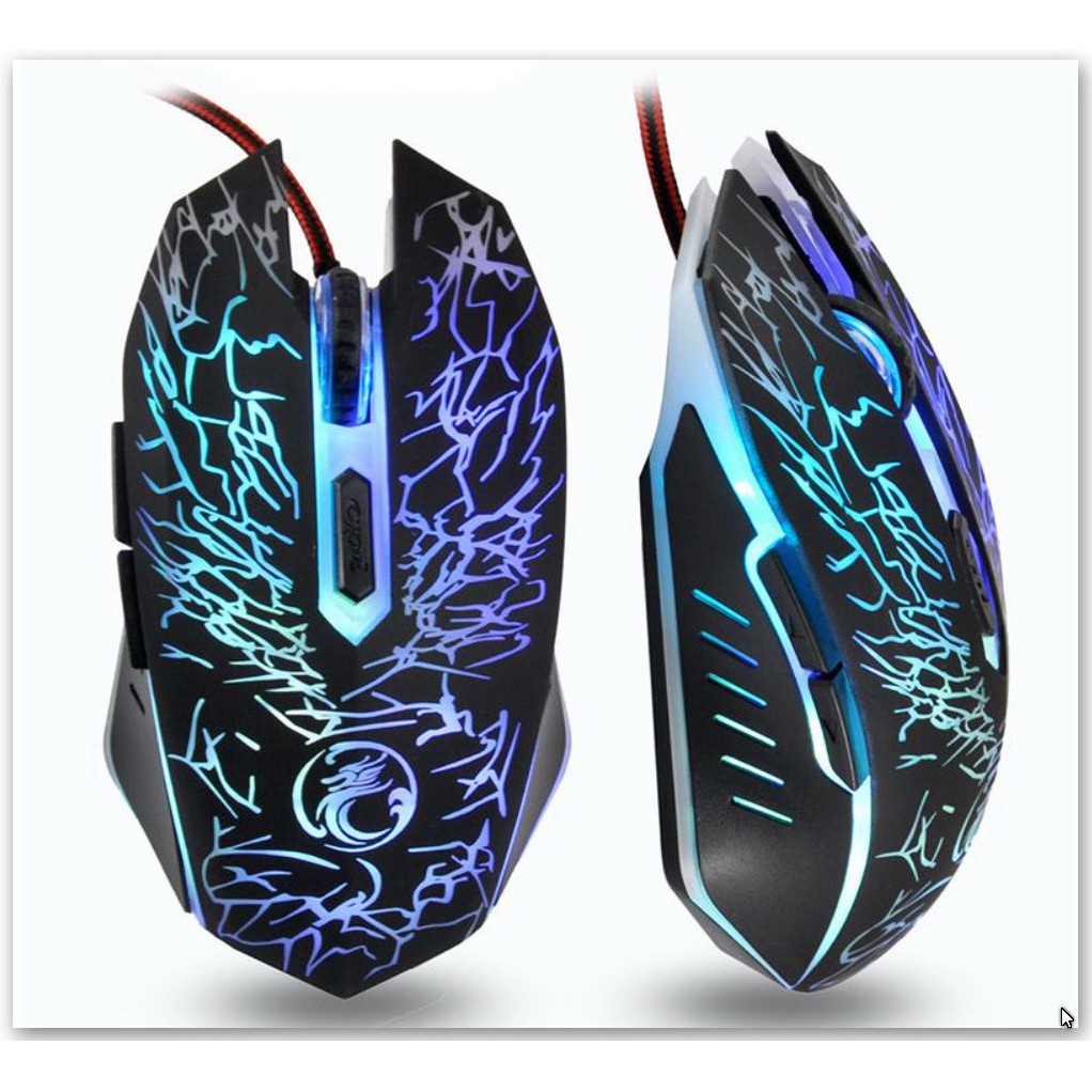 เมาส์เกมมิ่ง เมาส์มาโคร IMICE Gaming Macro Mouse X5 2400DPI เมาส์เล่น ...