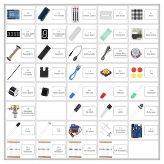 พร้อมส่ง！！ Arduino Basic Learning Starter Kit for Arduino Set B ชุดรวม ...