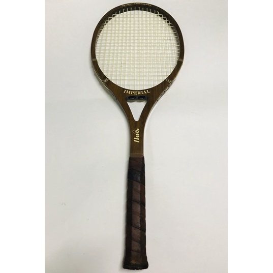 ไม้เทนนิส Vintage Davis Imperial Wood Tennis Racket | Shopee Thailand