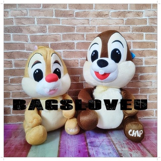 ตุ๊กตากระรอก Chip - ชิพ Dale - เดล ขนาดความสูง 12-15 นิ้ว สินค้าลิขสิทธิ์แท้ มีป้าย สินค้าแบบเดียวกับห้างเซ็นทรัล