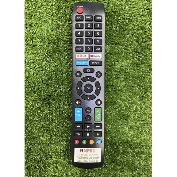 รีโมทSmart TV ยี่ห้อSharp รุ่นใหม่ล่าสุด(RNF01) | Shopee Thailand