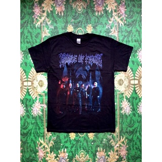 ผ้าฝ้าย 100%🎸CRADLE OF FILTH เสื้อวง Cradle Of Filth สินค้านำเข้า ลิขสิทธิ์แท้S-3XL