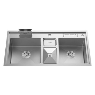 Embedded sink BUILT-IN SINK THAI FORWARD 1932R 2B STAINLESS STEEL Sink device Kitchen equipment อ่างล้างจานฝัง ซิงค์ฝัง