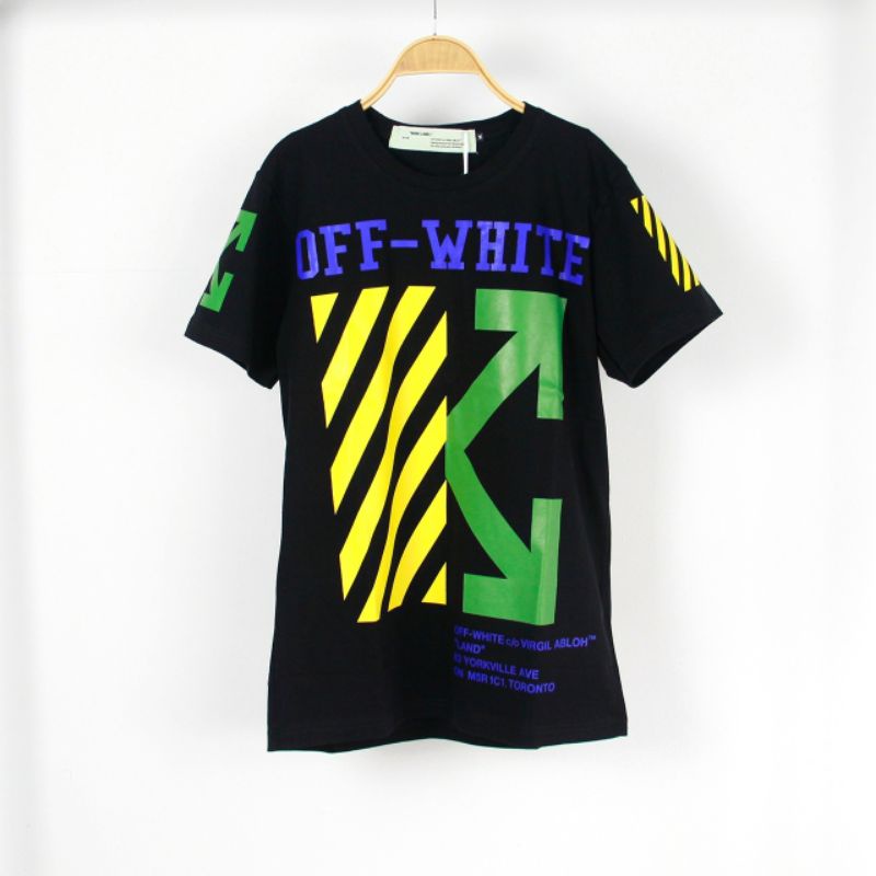 เสื้อสตรีท-เสื้อยืด-offwhite-ด้านหลังสกรีน-ซิมป์สันส์-เท่ๆ-เสื้อออฟไวท์-เสื้อแนวสตรีท
