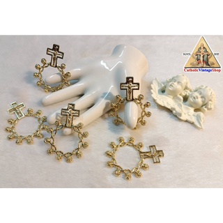 แหวน ประคำ แหวนประคำคาทอลิก แหวนประคำแม่พระ คาทอลิก ศาสนาคริสต์ Rosary Catholic Ring Rosary