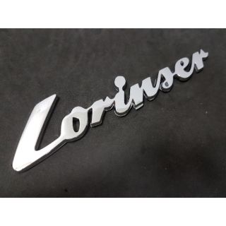 สินค้า โลโก้ติดท้ายลอเรนเชอร์ แต่ง เบนซ์ Lorinser Logo Auto Car Trunk Lid Emblem Badge Performance For Mercedes Benz