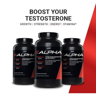 สินค้า JYM Alpha Testosterone Support (180เม็ด)
