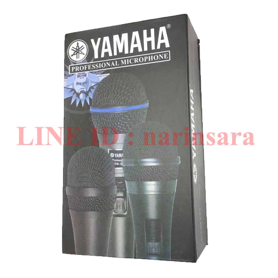 yamaha-professional-microphone-ไมโครโฟนร้องเพลง-เสียงดี-ชัดใส-เปิดสวิ๊ท-ปิด-เปิด