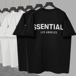 Fog FEAR OF GOD Limited ESSENTIALS เสื้อยืดแขนสั้น สะท้อนแสง 3M สําหรับผู้ชาย และผู้หญิง