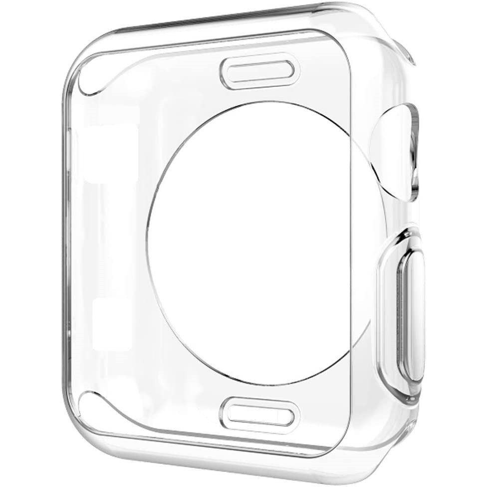 ภาพหน้าปกสินค้าเคสซิลิโคนนิ่ม แบบใส (ไม่มีหน้าจอ) สําหรับ Apple Watch 49 มม. 45 มม. 41 มม. 44 มม. 40 มม. 42 มม. 38 มม. Series Ultra2 Ultra 9 8 7 SE 6 5 4 3 2 1