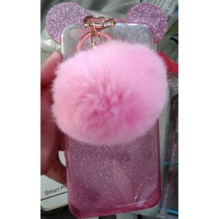 พร้อมส่ง เคสนิ่ม+ปอมๆ