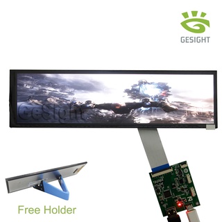 8.8 Inch LCD Display Panel 1920x480 Resolution Screen Brightness Controller Driver Board For PC Computer Webcast Live Ch