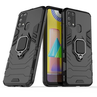 เคส Samsung Galaxy M31 พลาสติกแบบแข็ง Shockproof Phone Case Back Cover Samsung Galaxy M31 GalaxyM31 กรณี ฝาครอบ