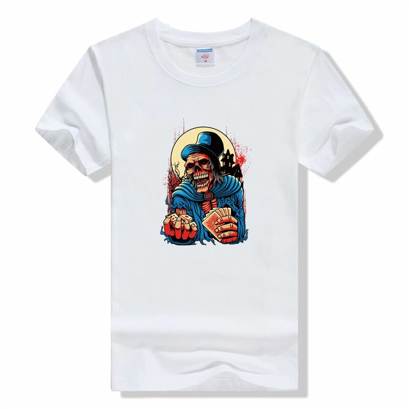 s-5xl-เสื้อยืดแขนสั้น-พิมพ์ลายกะโหลกโป๊กเกอร์-เข้ากับทุกการแต่งกาย-สําหรับผู้ชาย-39-s-เสื้อยืดลําลอง-แขนสั้น-พิมพ์ลาย
