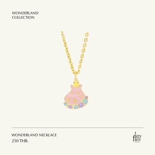 FAIRY TALES - Wonderland Necklace สร้อยคอจี้แฟนซี ฮิปโป