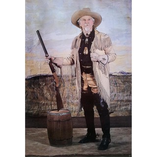 โปสเตอร์ รูปถ่าย อเมริกัน คาวบอย Cowboy POSTER 24”x35” Inch Photo America Western V2