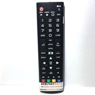 ภาพหน้าปกสินค้ารีโมทTV LG SMART TV (MY APPS) รหัสAKB74475472 ที่เกี่ยวข้อง