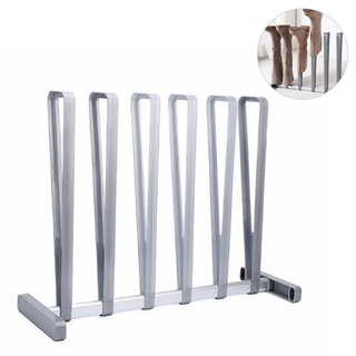 [Biho] Boot Rack Stand Snow Boot Holder Stainless Steel Plastic Shoes Storage Shelf Organizer for Home