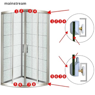 [mainstream] 8 ชิ้น ลูกกลิ้งประตูห้องอาบน้ํา 25 มม. สําหรับตู้อาบน้ํา กระจก