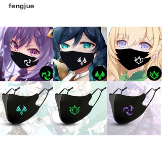 fengjue anime genshin impact cosplay mask costume accessories xiao hutao  zhongli Ayaka FJ