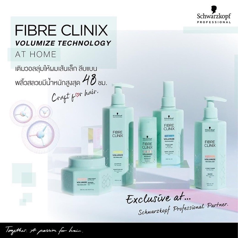 ชวาร์สคอฟ-schwarzkopf-fibre-clinix-volumize-schwarzkopf-fibre-clinix-tribond-volumize-technology-treatment-250ml