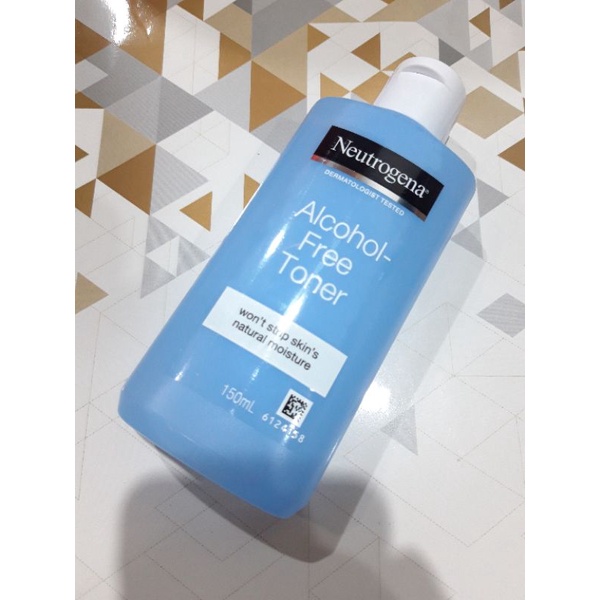 ถูก-150-ml-neutrogena-alcohol-free-toner-โทนเนอร์ปรับสภาพผิวสูตรอ่อนโยน