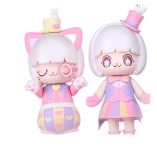 KIMMY &amp; Miki Series Of cute girls genuine miniature hand-made blind box toys