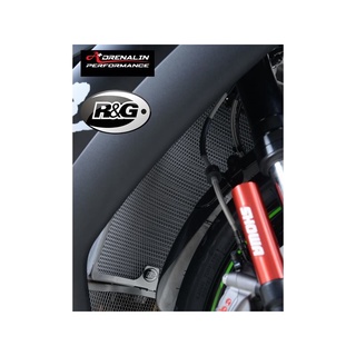 การ์ดหม้อน้ำ R&G  ZX10 zx10r 2011 2016 การ์ดคอท่อ ของแท้ UK zx-10