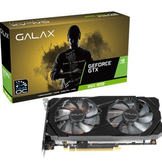 VGA (การ์ดแสดงผล) GALAX GeForce® GTX 1660 Super (1-Click OC) 6GB GDDR6 192-bit DP/HDMI/DVI-D  สินค้ามือหนึ่ง ประกัน 3 ปี