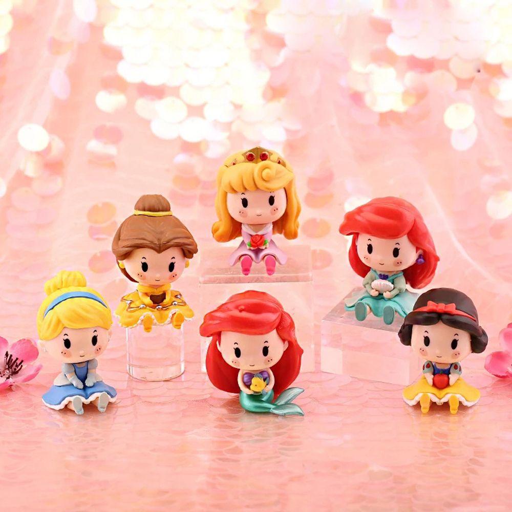 Hobby Princess Action Figure Kawaii PVC Cinderella Mermaid Belle การ ์ ...