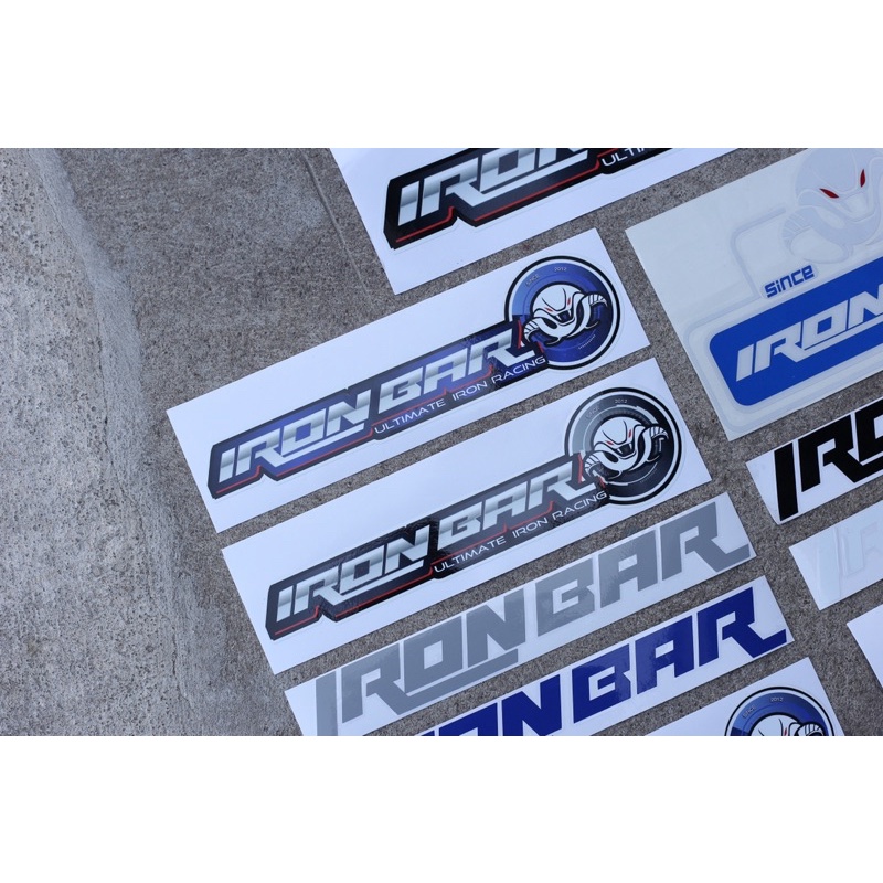 ironbar-สติกเกอร์-ไอรอนบาร์-งานแท้-พร้อมส่งทุกแบบ-ราคาโรงงาน