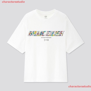 charactersstudio 2022 UNIQLO เสื้อยืดแขนสั้นพิมพ์ลาย Be X Tm (Billie Eilish Series) สําหรับผู้ชายและผู้หญิง discount