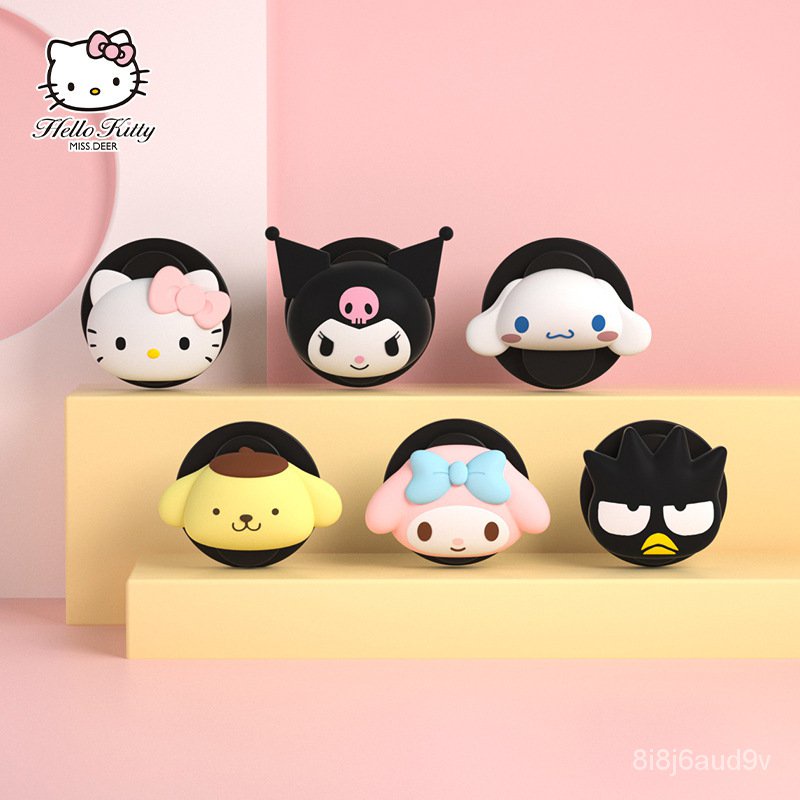 hellokitty-ตะขอติดรถยนต์-เบาะรถยนต์-ที่เก็บของในรถ-เบาะนั่งด้านหลัง-แถวหน้า-ตกแต่งน่ารัก