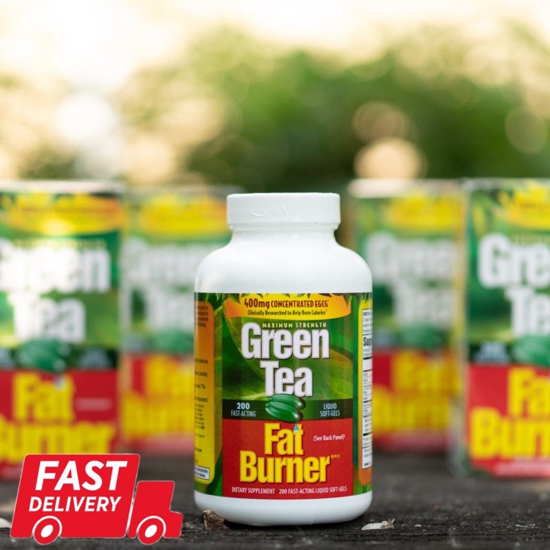 💥พร้อมส่ง!!!💥แท้ 100 จากอเมริกา Green Tea Fat Burner Maximum Extract