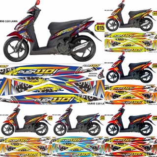 สติกเกอร์คาร์บูเรเตอร์ Honda Vario 110 Vario