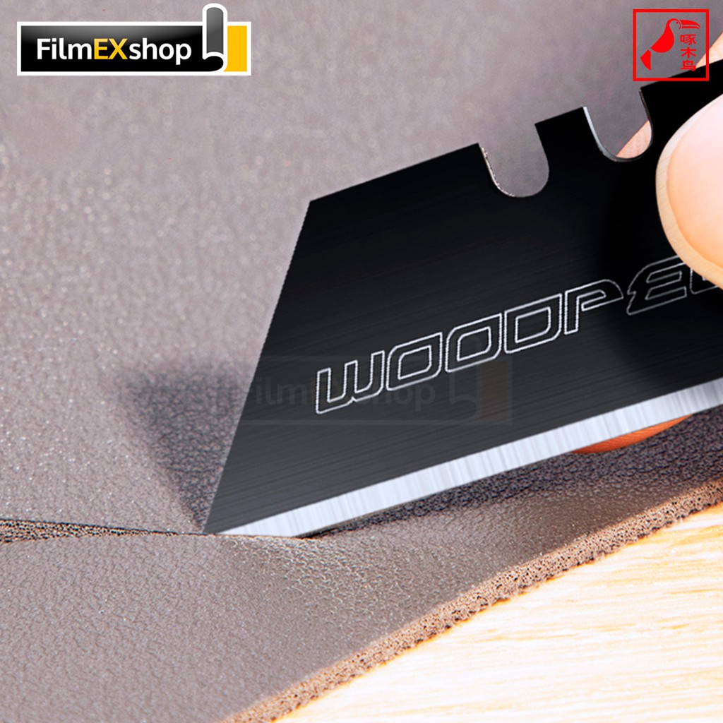 ภาพสินค้าใบมีดคัตเตอร์ (หลอด 10 ใบ) WOODPECKER CUTTER BLADE FD-506 FD-506A FD-108 FD-108A FD-522 จากร้าน filmexshop บน Shopee ภาพที่ 2