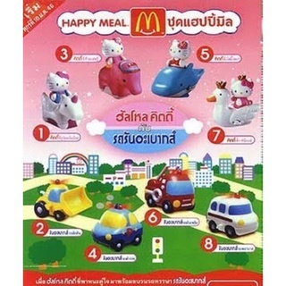 Hello Kitty & The Runabout Happy Meal McDonald’s 2002 ครบชุดคะ