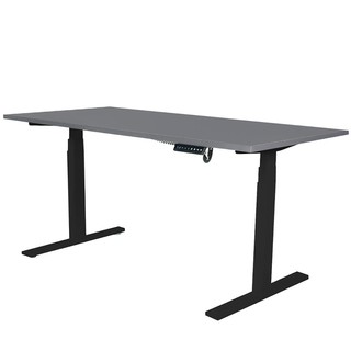 โต๊ะทำงาน โต๊ะทำงานปรับระดับ ERGOTREND SIT 2 STAND GEN2 150 ซม. สี GRAPHITE/ดำ เฟอร์นิเจอร์ห้องทำงาน เฟอร์นิเจอร์ ของแต่