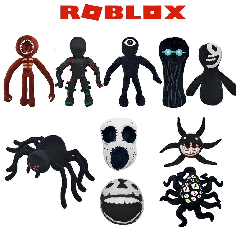 Roblox Doors Rainbow Friends Robot One-eyed Plush Toy Soft Dolls Christmas  Gift - Escorrega o Preço