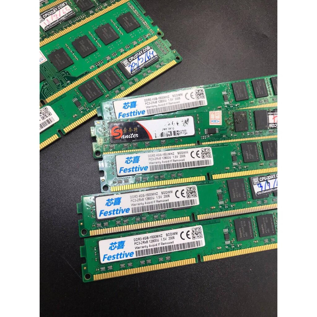 แรม-4gb-1600-ddr3-คละรุ่น-รองรับทุกบอร์ด-สภาพดี-พร้อมส่ง-ส่งเร็ว-มีประกันไทย-cpu2day