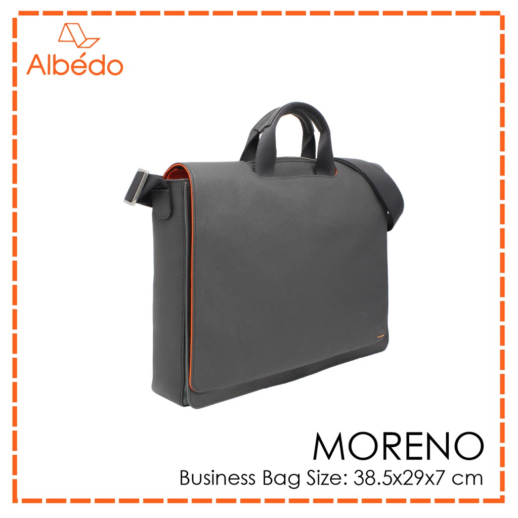 albedo-moreno-business-bag-กระเป๋าเอกสาร-กระเป๋าสะพายข้าง-กระเป๋าคอมพิวเตอร์-กระเป๋าโน๊ตบุ๊ค-รุ่น-moreno-mn00199