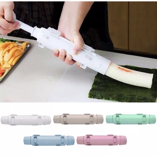 แผ่นม้วนซูชิชุดข้าวปั้นทำ Bazooka เครื่องครัวเครื่องมือทำอาหาร All In 1