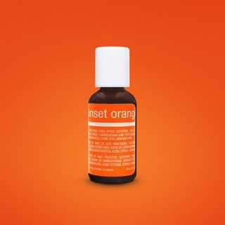 ภาพหน้าปกสินค้าChefmaster Sunset Orange Liqua-Gel Food Coloring 20ml (5124)/0.7oz สีเจลผสมอาหาร สีส้ม ที่เกี่ยวข้อง