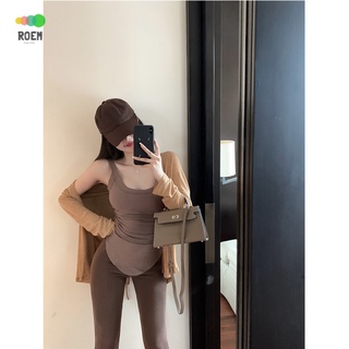 NINI [early autumn limit] Vertical high waist slim casual pants Korean style mop pants children wide leg pants straight slimming