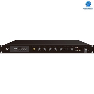 ITC Audio T-500DTB เพาเวอร์มิกเซอร์ 500 วัตต์ 4-16 โอห์ม 100V Line พร้อม MP3 / Tuner / Bluetooth &amp; USB
