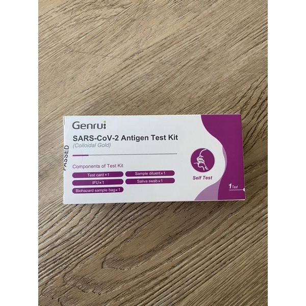 Genrui SARSCoV2 Antigen Test Kit Shopee Thailand