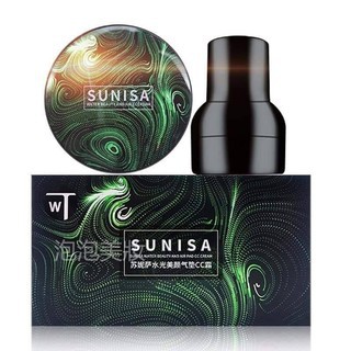 sunisa-original-เห็ดหัวอากาศเบาะbb-cc-ครีมรองพื้น-ครีมชุ่มชื้นอากาศดูดซึมธรรมชาติปกปิดมูลนิธิ