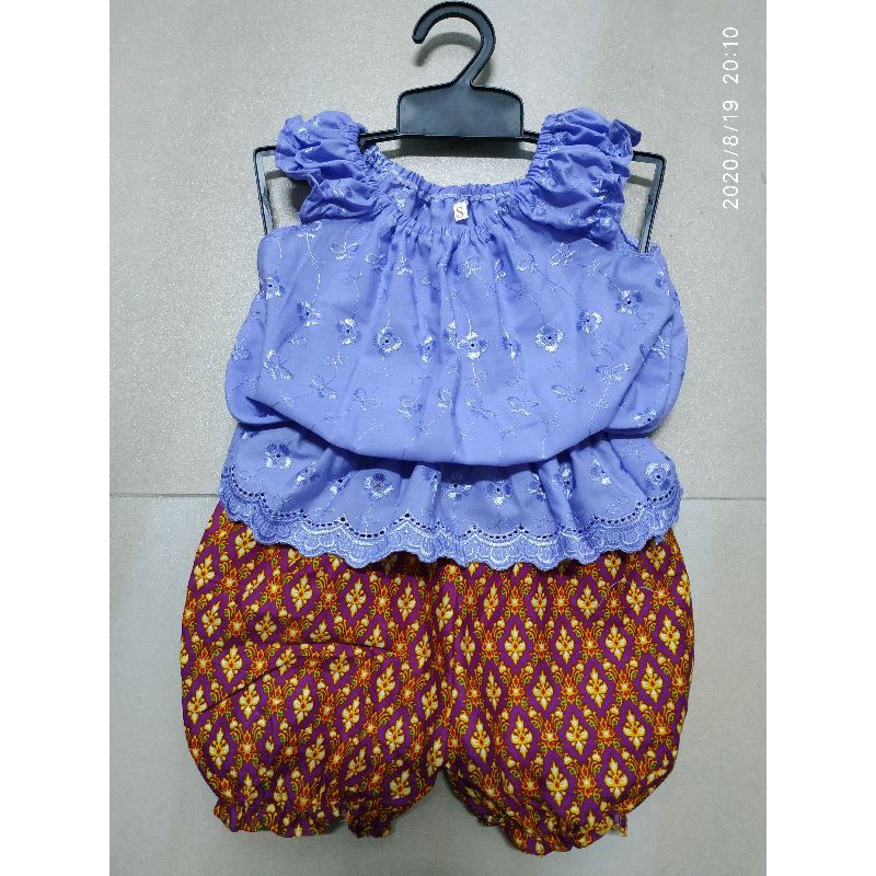 ภาพหน้าปกสินค้าชุดไทยเด็กผู้หญิง เดือน - 6 ปี จากร้าน p3shops บน Shopee